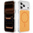 For iPhone 18 Pro Max / 17 Pro Max Case Compatible with MagSafe Skin Touch TPU PC Phone Back Cover - Orange - 1