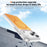 For iPhone 18 Pro Max / 17 Pro Max Case Compatible with MagSafe Skin Touch TPU PC Phone Back Cover - Orange - 6