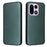 For OnePlus 15 5G Case Carbon Fiber Texture Drop-Proof PU Leather Phone Cover - Green - 1
