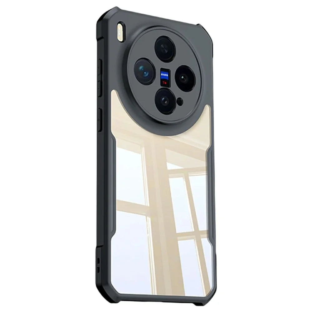 XUNDD For vivo X300 5G Case Dropproof TPU + Acrylic Clear Back Phone Cover - 1