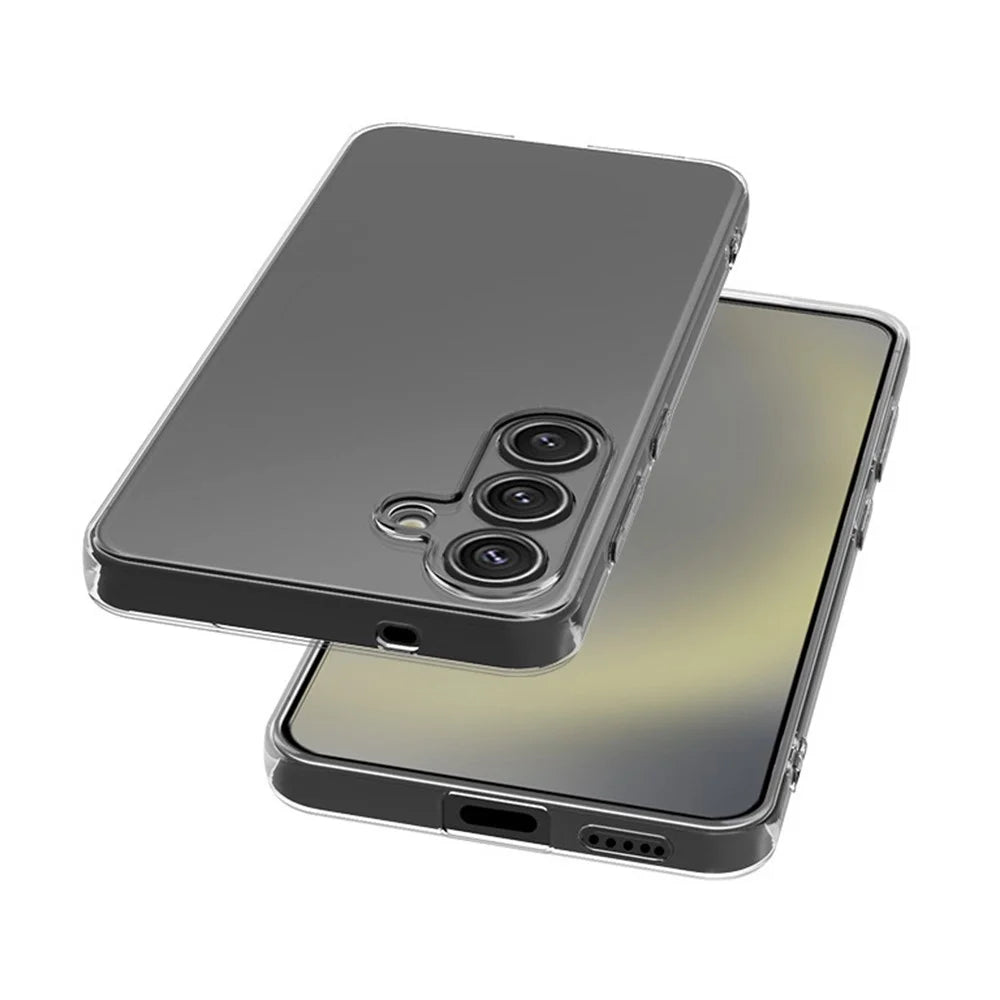 For Samsung Galaxy S26 Back Cover Ultra Thin Flexible TPU Clear Phone Case - 3