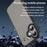 For iPhone 16 Plus Case Skin Touch Matte Anti Drop TPU PC Phone Back Cover - Black - 3