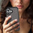 For iPhone 16 Plus Case Skin Touch Matte Anti Drop TPU PC Phone Back Cover - Black - 6