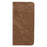 For Sony Xperia 10 VII Case Strong Magnetic Leather Wallet Phone Cover with Striped Texture - Brown - 4