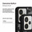 IBMRS For Realme 15 5G Case Soft TPU Frame Hard PC Back Anti-Fall Phone Cover - Transparent Black - 2