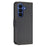BINFEN COLOR For Samsung Galaxy A37 5G Case  BF31  PU Leather Flip Folio Phone Wallet Cover - Black - 3