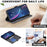 BINFEN COLOR For Samsung Galaxy A37 5G Case  BF31  PU Leather Flip Folio Phone Wallet Cover - Black - 4