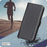 BINFEN COLOR For Samsung Galaxy A37 5G Case  BF31  PU Leather Flip Folio Phone Wallet Cover - Black - 7
