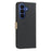 BINFEN COLOR For Samsung Galaxy S26+ Leather Case  BF36 Floral Pattern Phone Cover RFID Blocking Wallet Stand - Black - 3