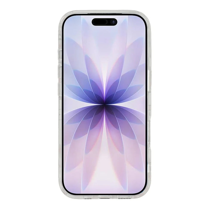 For iPhone 17 Case IMD Shell Pattern PC + TPU Phone Cover - Transparent Blue - 2
