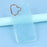 For iPhone 17 Case IMD Shell Pattern PC + TPU Phone Cover - Transparent Blue - 6