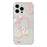For iPhone 16 Pro Case Compatible with MagSafe Embedded Rhinestones IMD Pattern TPU PC Phone Back Cover - Swan - 3
