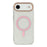 For iPhone Air Case Compatible with MagSafe PC + TPU + Acrylic Anti-Drop IMD Phone Cover - Pink - 3