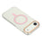 For iPhone Air Case Compatible with MagSafe PC + TPU + Acrylic Anti-Drop IMD Phone Cover - Pink - 5