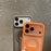 For iPhone 17 Pro Max Case Compatible with MagSafe Foldable Kickstand Skin Touch PC TPU Phone Cover - Orange - 7
