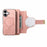 For iPhone 17 Magnetic Leather Case with Detachable RFID Blocking Zipper Wallet Cover - Pink - 5