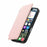 For iPhone 16 Leather Case Cross Texture Detachable Magnetic Phone Cover Wallet Stand - Pink - 4