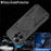 For iPhone 16 Pro Max Case Compatible with MagSafe Shockproof TPU + PC Phone Back Cover with Kickstand - Black - 5