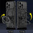For iPhone 14 Pro Max Case Compatible with MagSafe Shockproof TPU + PC Phone Back Cover with Kickstand - Black - 2