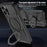 For iPhone 14 Pro Max Case Compatible with MagSafe Shockproof TPU + PC Phone Back Cover with Kickstand - Black - 3