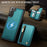 JEEHOOD For Samsung Galaxy S21+ 5G Case  J12 Magnetic Detachable Zipper Wallet Kickstand Leather Back Cover Magnetic Case - Blue - 4