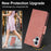 SY-001 For iPhone 17 Case Flower Butterfly Leather Wallet Phone Cover with Hand Strap - Pink - 7