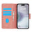 For iPhone 18 Pro / 17 Pro Case Flower Butterfly Leather Wallet Phone Cover with Hand Strap - Pink - 2