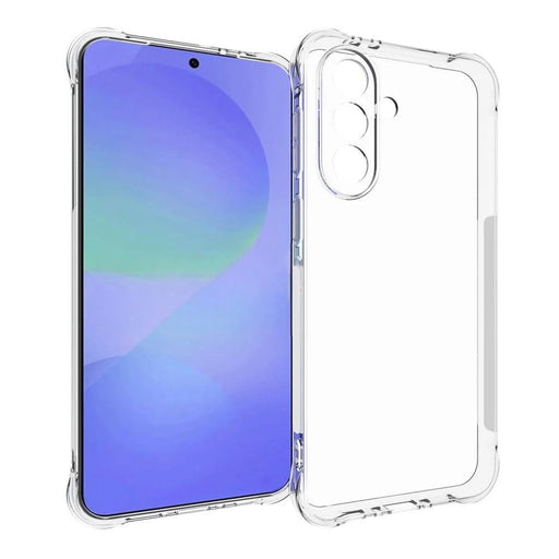 WANLONFENG For Samsung Galaxy A37 5G Clear TPU Case  TM Series 2.0mm Phone Back Cover - Transparent - 1
