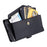 For Samsung Galaxy A37 5G Leather Case with Wrist Strap Wallet Stand Phone Cover - Black - 6