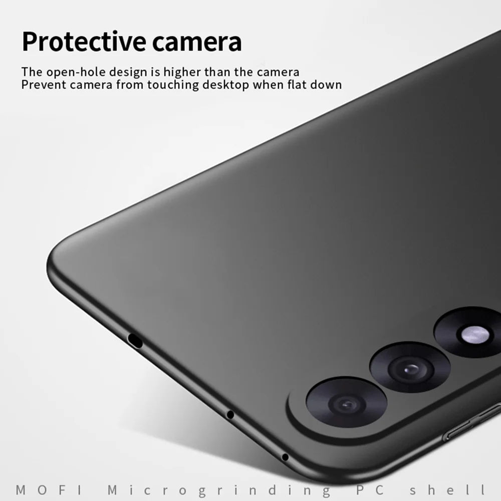 MOFI For OnePlus Ace 5 Ultra 5G Phone Case  Shield Matte Series Ultra Slim PC Protective Cover - Black - 2