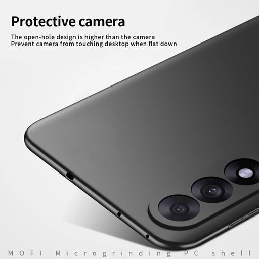 MOFI For OnePlus Ace 5 Ultra 5G Phone Case  Shield Matte Series Ultra Slim PC Protective Cover - Black - 2