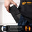 TTUDRCH Style 004 For Samsung Galaxy A37 5G Leather Case RFID Blocking Wallet Stand Phone Cover with Strap - Black - 6