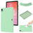 For Samsung Galaxy Tab S11 Case Liquid Silicone Anti-Scratch Tablet Cover - Green - 1