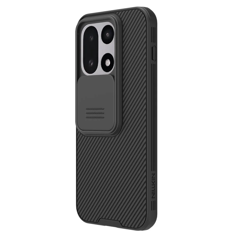 NILLKIN Camshield Pro Series for OnePlus 15 5G Case PC + TPU Phone Cover with Camera Slider - Black - 2