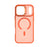 For iPhone 17 Pro Max Case Foldable Kickstand Matte PC + TPU Phone Cover Compatible with MagSafe - Orange - 2