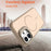 For iPhone 16 Case Compatible with MagSafe Skin-touch PC + TPU Phone Cover with Foldable Kickstand - Desert Gold - 4