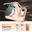 For iPhone 17e / 16e Case Compatible with MagSafe Skin-touch PC + TPU Phone Cover with Foldable Kickstand - Desert Gold - 4