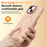 For iPhone 14  /  13 Case Compatible with MagSafe Skin-touch PC + TPU Phone Cover with Foldable Kickstand - Desert Gold - 7
