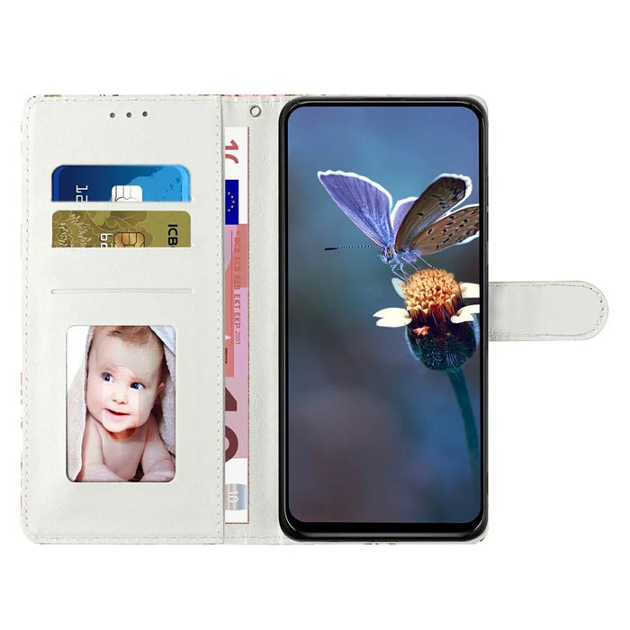 For Samsung Galaxy S26+ Case Pattern Printing Wallet Stand Flip Leather Phone Cover with Strap - Dandelion - 3
