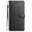 For Samsung Galaxy A57 5G Leather Case Wallet Stand Phone Cover with Handy Strap - Black - 7