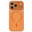 For iPhone 17 Pro Case Compatible with MagSafe Anti Scratch TPU + PC Phone Cover - Orange - 1