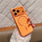 For iPhone 17 Pro Case Compatible with MagSafe Anti Scratch TPU + PC Phone Cover - Orange - 3