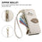 For Samsung Galaxy S25 Edge Stand Case Leaf Shape Magnetic Clasp Leather Phone Cover with Hand Strap - Beige - 5