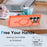 For Samsung Galaxy S26 Ultra Case Foldable Kickstand Matte PC + TPU Phone Cover Magnetic Case - Orange - 2