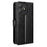 For Blackview Wave 9C PU Leather Case with Strap Crazy Horse Texture Phone Wallet Cover - Black - 6