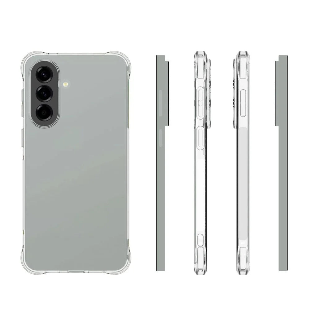 For Samsung Galaxy A57 5G TPU Phone Case Non Slip Transparent Mobile Phone Cover - 5