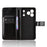 PU Leather Case for Doogee Note 56 / Note 56 Pro / Note 56 Plus Crazy Horse Texture Phone Wallet Cover with Strap - Black - 4