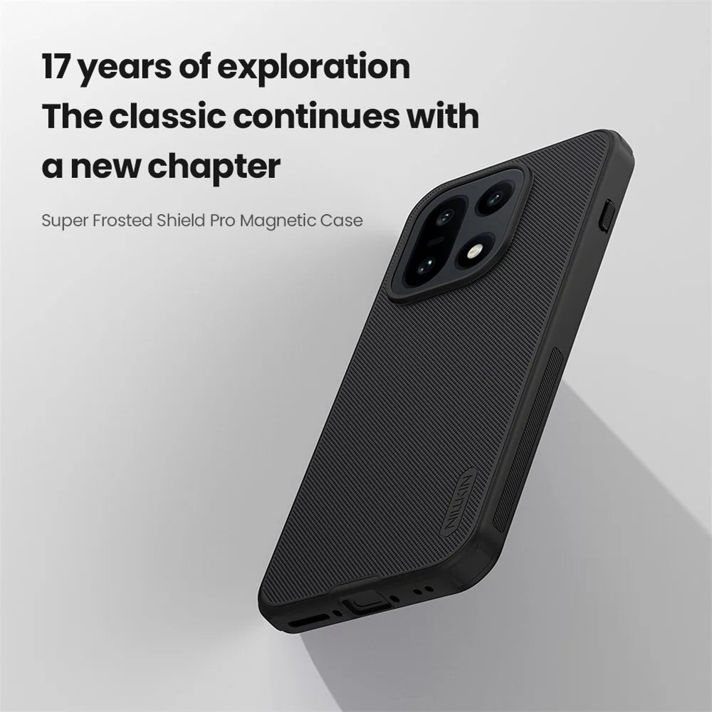 NILLKIN Frosted Shield Pro for OnePlus 15 5G Magnetic Case PC + TPU Phone Cover - 6