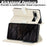 For Google Pixel 8a Stand Case Litchi Texture Genuine Cow Leather Wallet Phone Cover RFID Blocking - White - 3