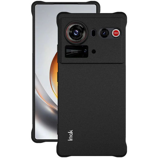 IMAK For ZTE nubia Z80 Ultra 5G Case TPU Phone Cover Airbag Shockproof Protection - Matte Black - 2